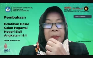 Pembukaan Pelatihan Dasar Calon Pns Dan Pelatihan Teknis Tahun