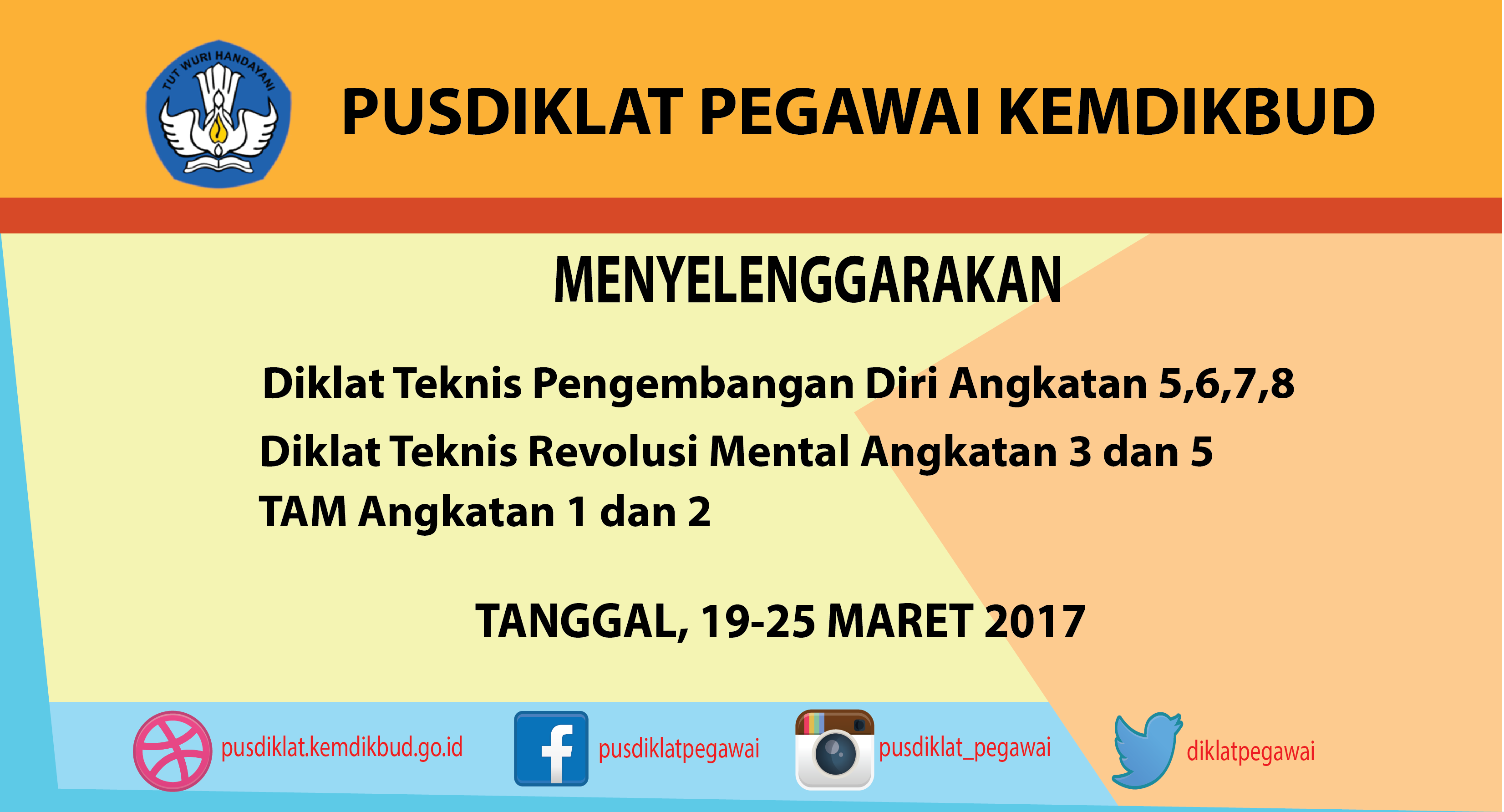 Jadwal Diklat - Pusdiklat Pegawai Kementerian Pendidikan ...